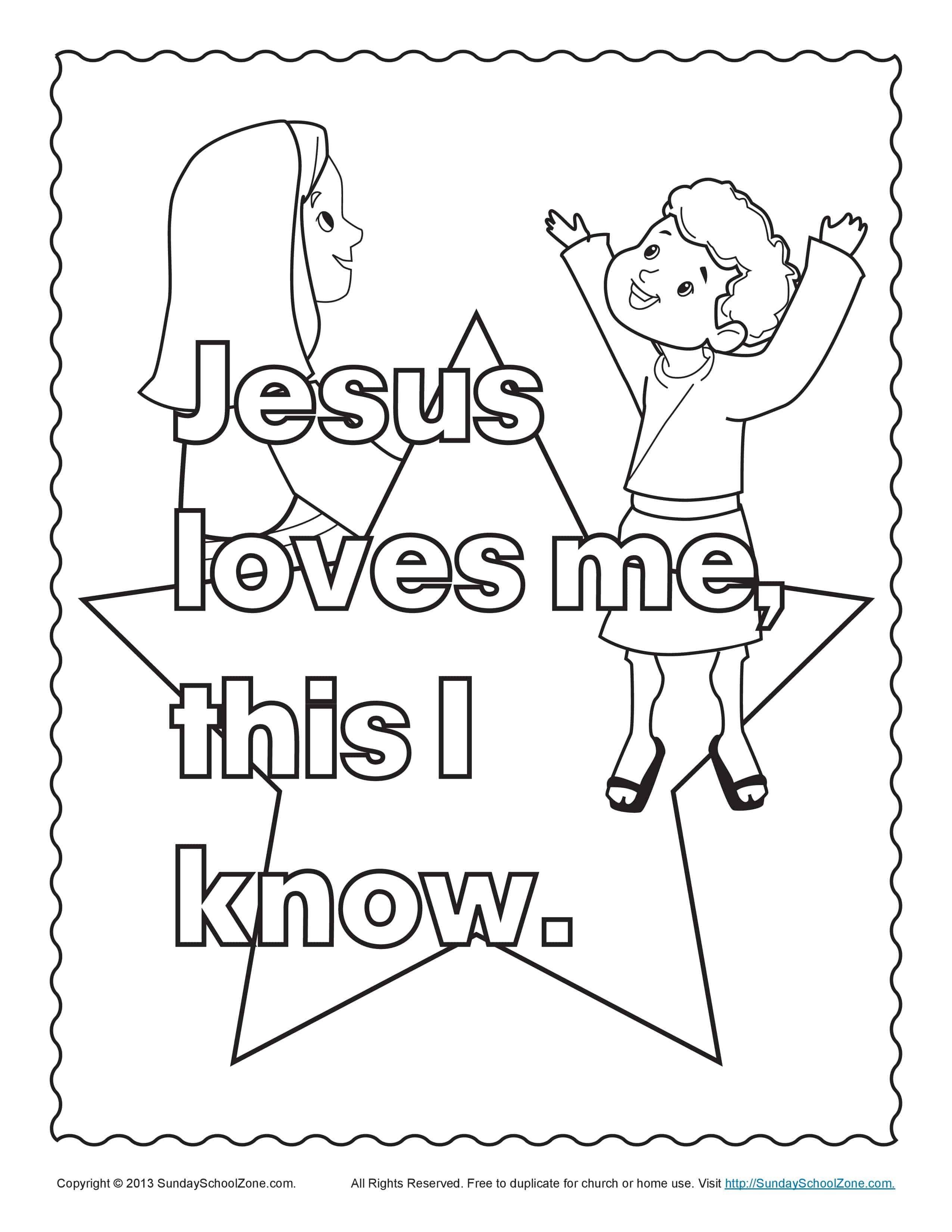Bible Coloring Pages for Kids | Jesus and the Children