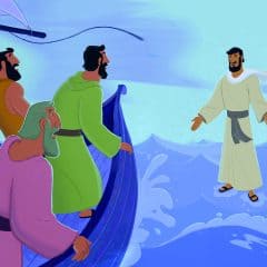 Jesus Walked on Water Bible Lesson for Older Preschoolers