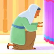 Bible Story Picture | Hannah Prayed for a Son
