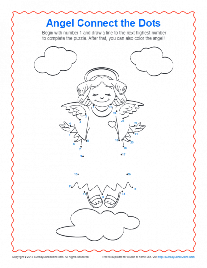 Jesus Dot To Dot Printable