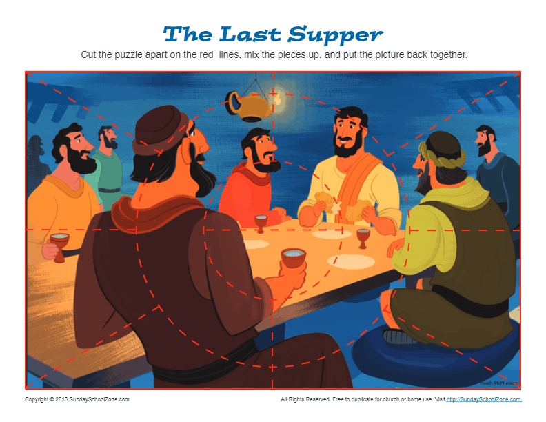 The Last Supper - Jigsaw Puzzle