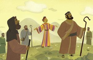 Joseph's Coat of Many Colors—Bible Story Teaching Picture