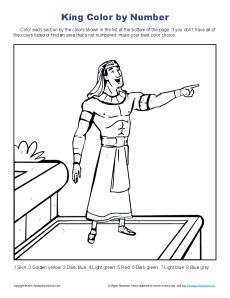 bible story coloring pages for kids joseph helped the king