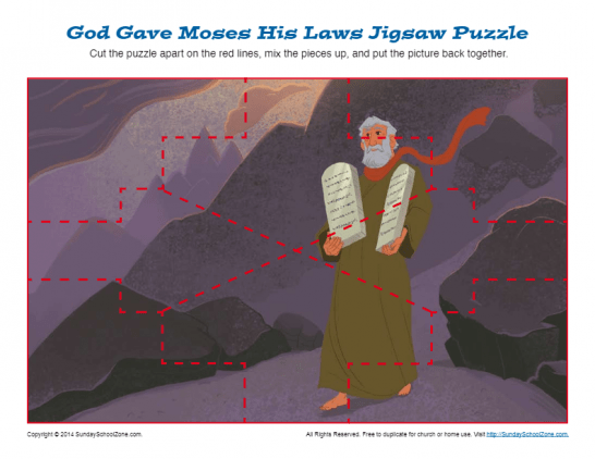 10 Commandments Jigsaw Puzzle