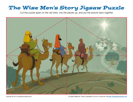 The Wise Men's Christmas Adventure Jigsaw Puzzle