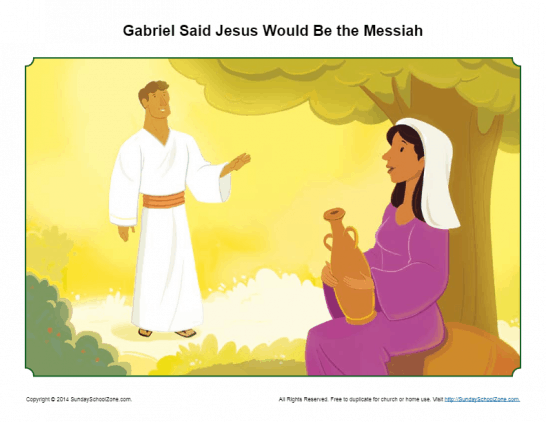 Gabriel Said Jesus Would Be the Messiah Sermon Picture