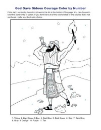 Jesus Gives Me Courage Coloring Pages 9