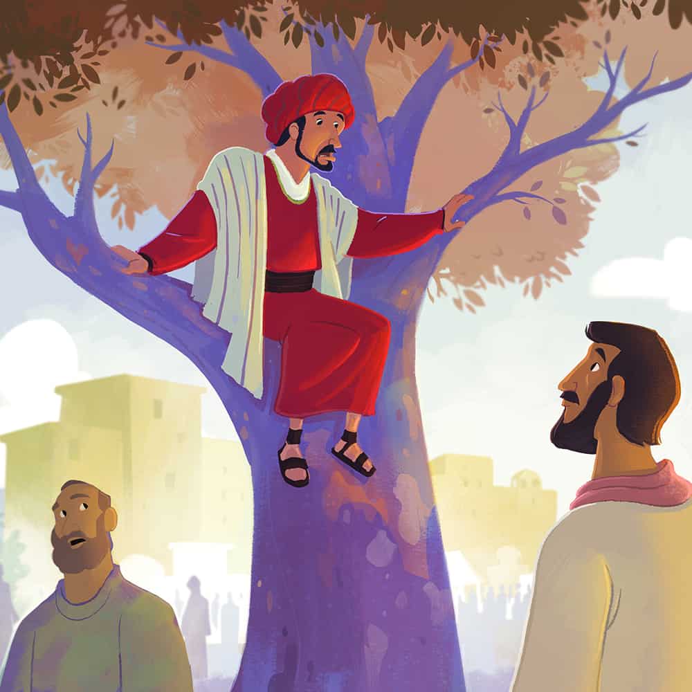 41 Coloring Pages Of Zacchaeus The Tax Collector  HD