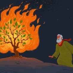 God Spoke to Moses Bible Lesson for Older Preschoolers