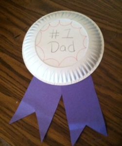 Number One (#1) Dad Craft - Children's Bible Activities | Sunday School