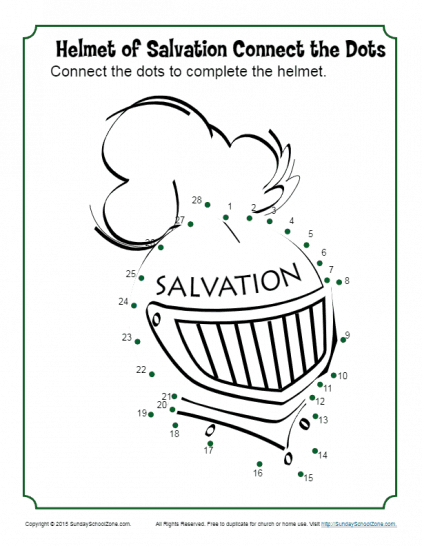 Connect The Dots Bible Coloring Pages On Sunday School Zone