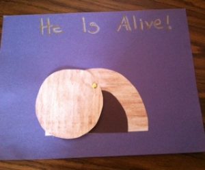Jesus Is Alive! Bible Craft Step Four