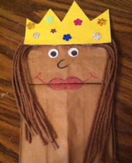 Esther and the King Bible Craft - Children's Bible Activities | Sunday