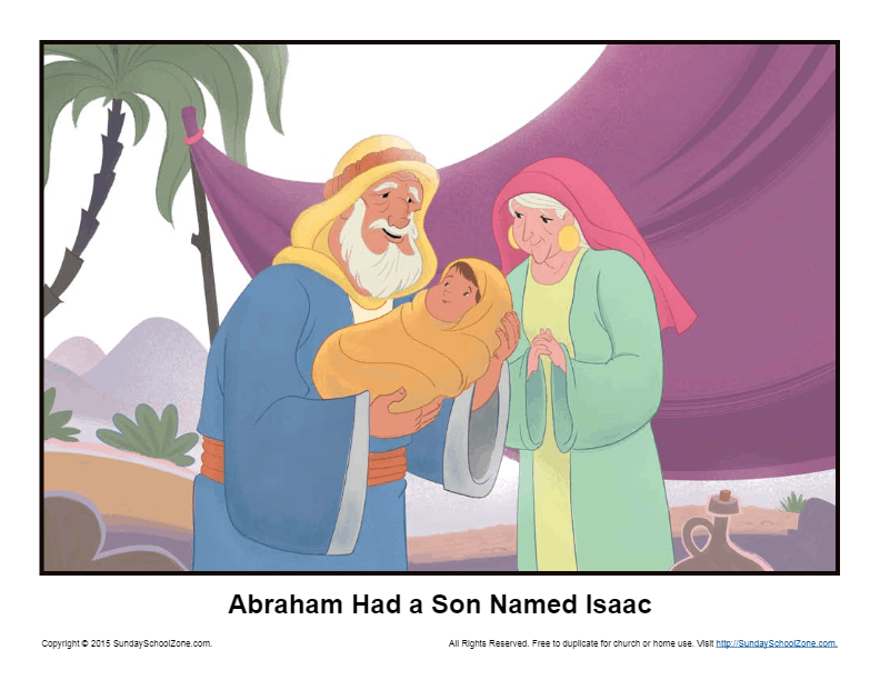 Isaac Son Of Abraham Clip Art