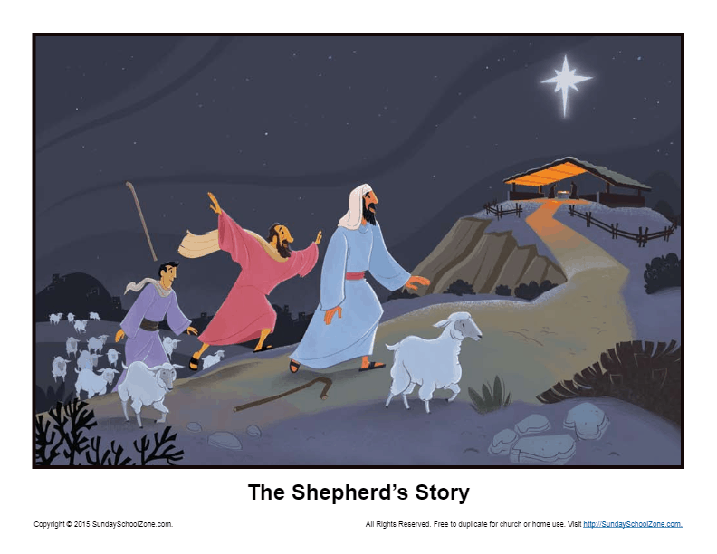 why were the shepherds the first to visit baby jesus