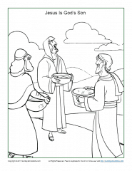 real life jesus coloring pages