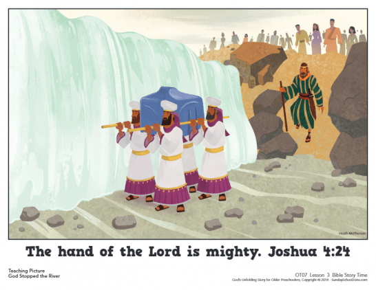 Joshua - God Stopped the River Teacher Picture