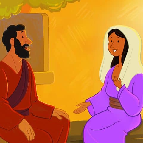 Jesus' Birth Bible Lessons for Older Preschoolers on Sunday School Zone