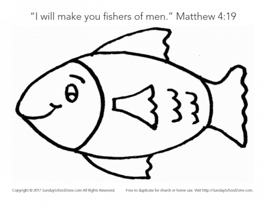 2 Simple Sunday School Crafts -Easy Fish Crafts with Bible Verses