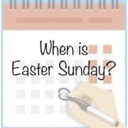 When is Easter Sunday?