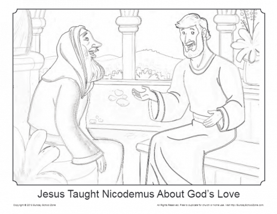 Download Jesus Coloring Pages