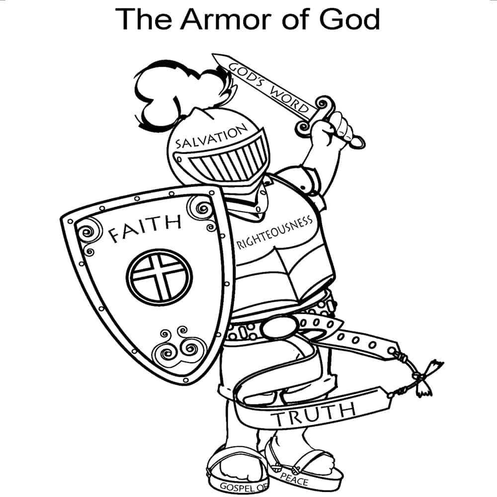 Armor Of God Printable Printable Word Searches