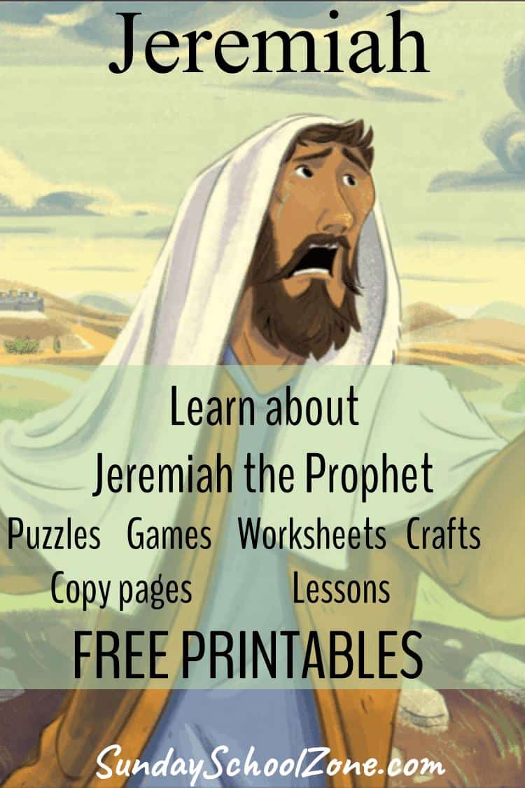 Jeremiah Archives Page 2 Of 2 Childrens Bible Activities Sunday