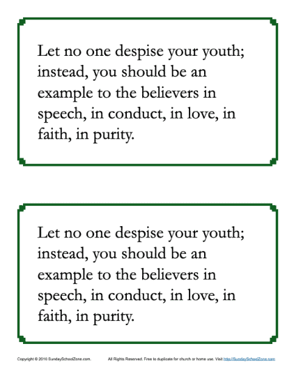 Lessons youth and activities ministry 50 No