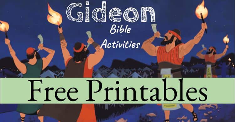 Gideon Sunday School Lesson For Kids
