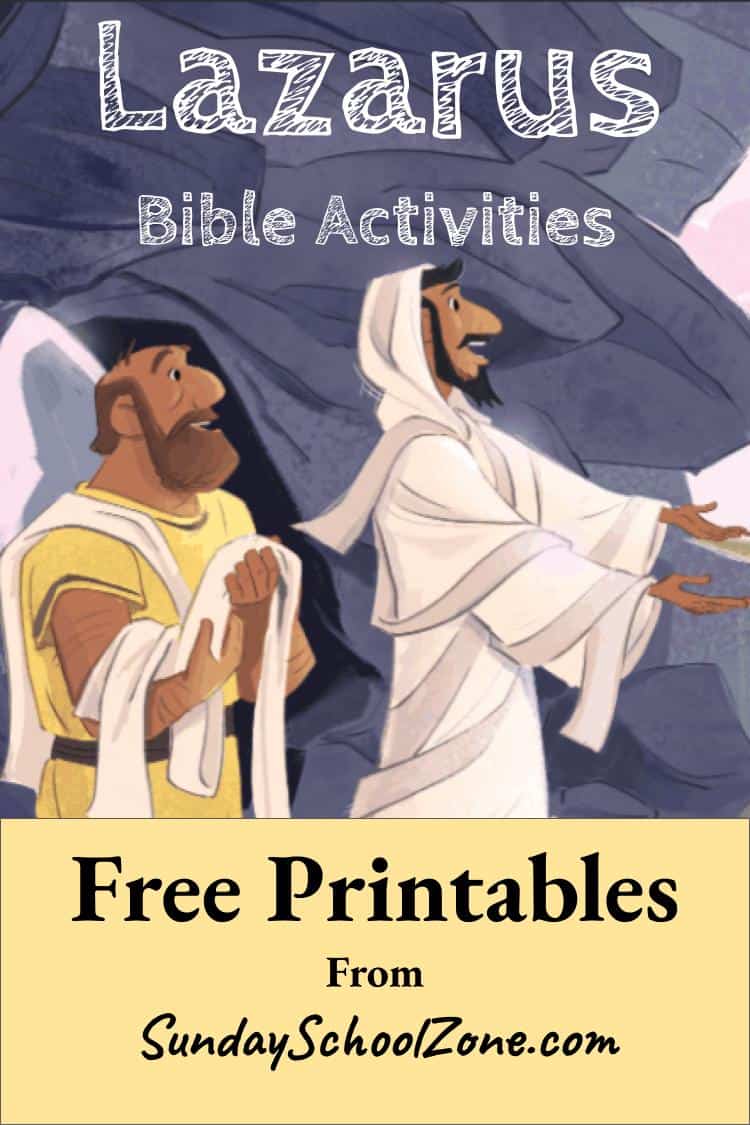 clipart of lazarus bible story