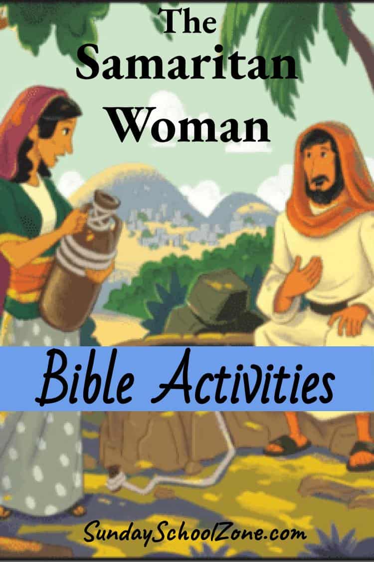 The Samaritan Woman Activities On Sunday School Zone