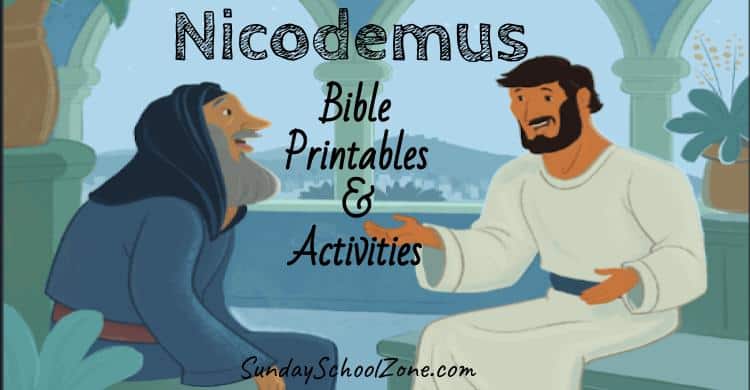 Jesus And Nicodemus Cartoon