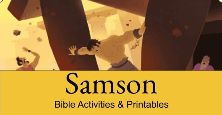 Samson Archives - Page 2 of 2 - Children's Bible Activities | Sunday ...