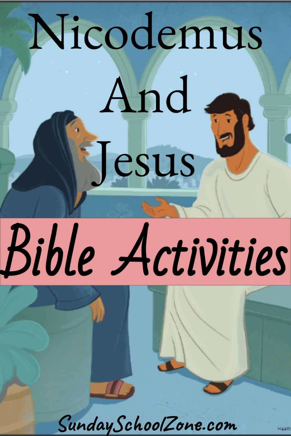 Jesus And Nicodemus Craft For Kids