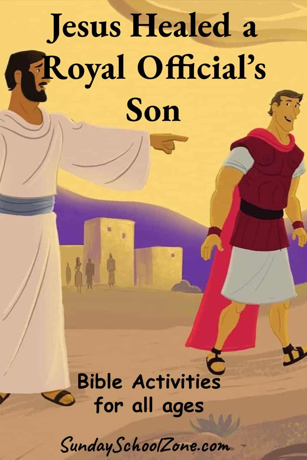 Jesus Heals Official S Son Activity Pages