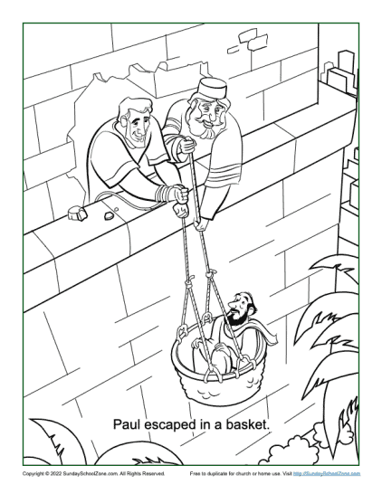 simple bible coloring pages on sunday school zone