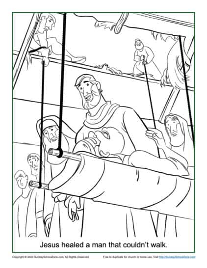 jesus disciples coloring page