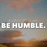 Lead Volunteers: Be Humble
