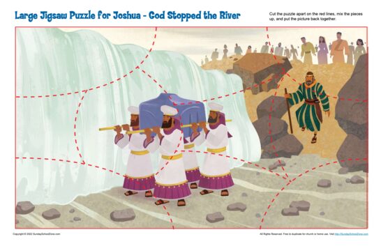 Jigsaw Puzzle for God Stopped the River