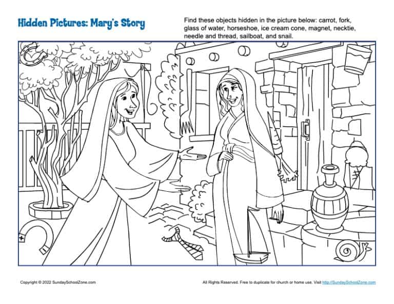 Bible Coloring Pages for Kids | Bible Story Printables