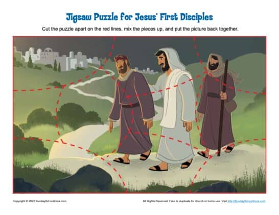 Jesus' First Disciples Jigsaw Puzzle